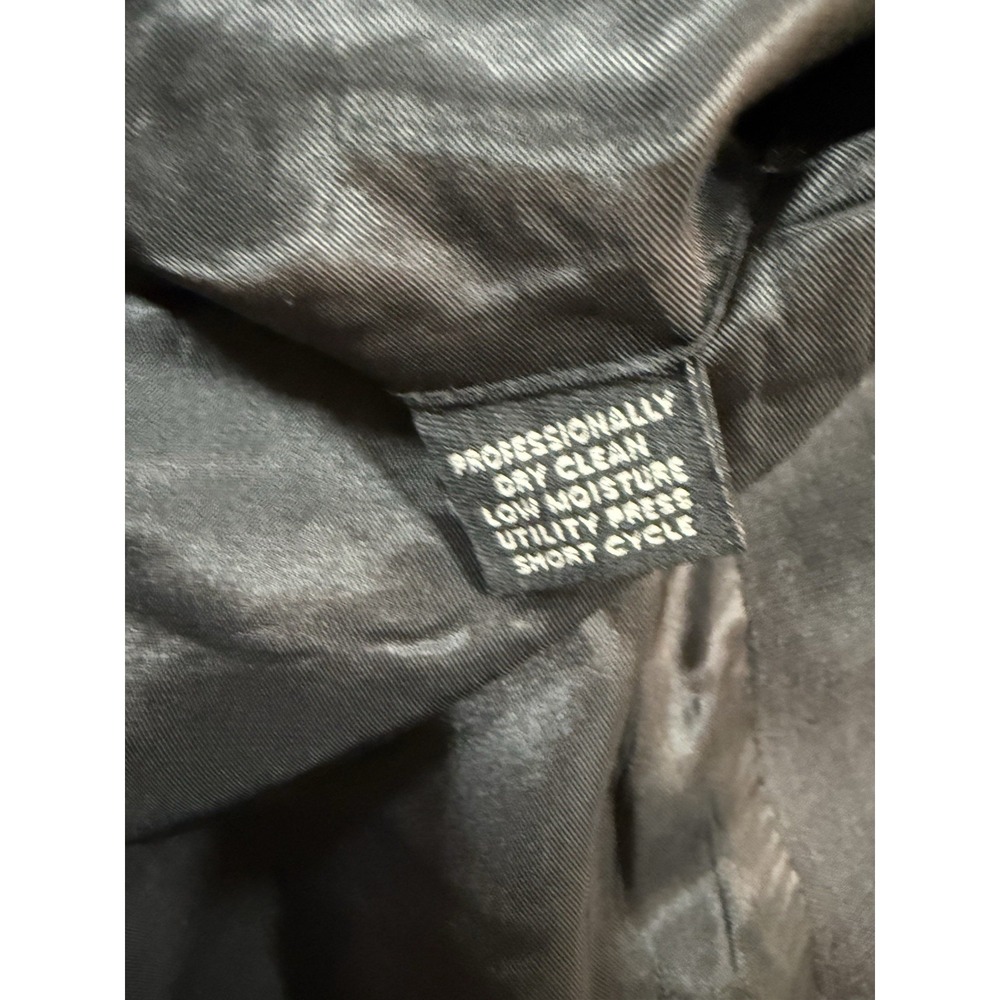 Jos. A Bank Mens 50XL Black 100% Wool Blazer Sport Coat 2 Button Big Tall - Picture 6 of 12
